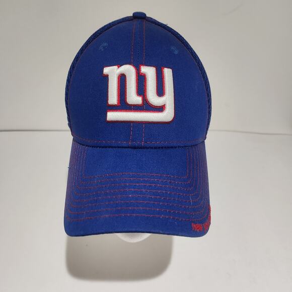 New York Giants Hat Cap Fitted Large - Medium/Large Blue New Era Logo NFL - Picture 1 of 5